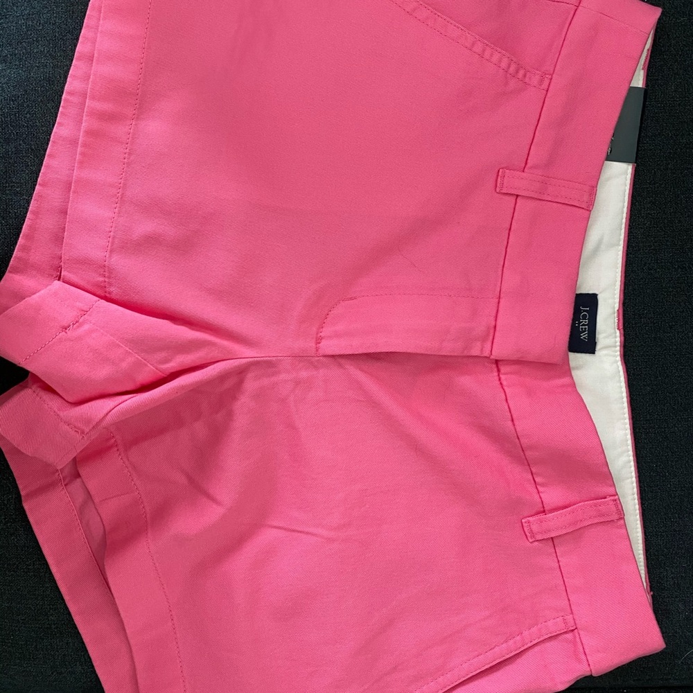 J. Crew 3 1/2 short Bright Azalea